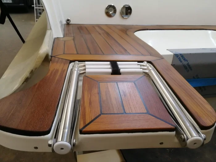 Yacht TEAK deck
